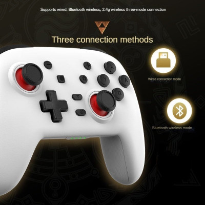 Gamepad Tay Game Không dây Bluetooth S07 cho máy tính - điện thoại - máy game Switch hàng nhập khẩu