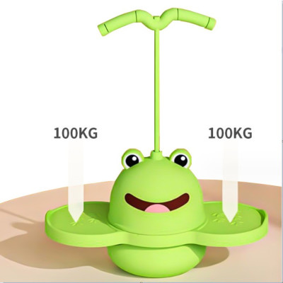 Bóng nhảy tăng chiều cao cho bé, bóng nhảy thể thao, đồ chơi vận động, Ếch cười