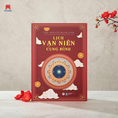 Sách - Lịch Vạn Niên Cung Đình 2025 - Huy Hoàng Bookstore