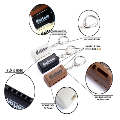 Kèn Harmonica Mini Kongsheng 5 Lỗ Cao Cấp