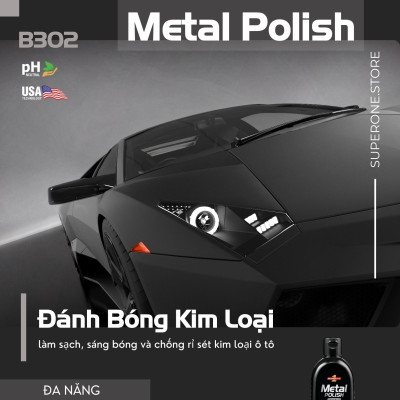 Kem Đánh Bóng Kim Loại SUPERONE Metal Polish - Universal SOUTHWALL B302