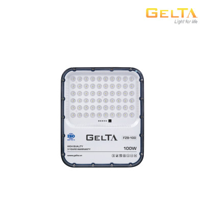 Đèn led pha năng lượng mặt trời Gelta FZB100