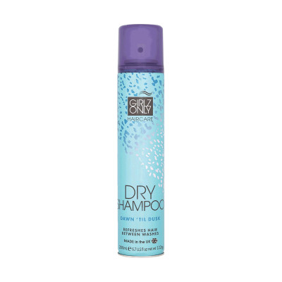 Dầu Gội Khô Girlz Only Dry Shampoo Dawn Til Dusk Hương Trái Cây Sảng Khoái, Bảo Vệ Tóc Chắc Khỏe Khỏi Những Tác Động Xung Quanh 200ml