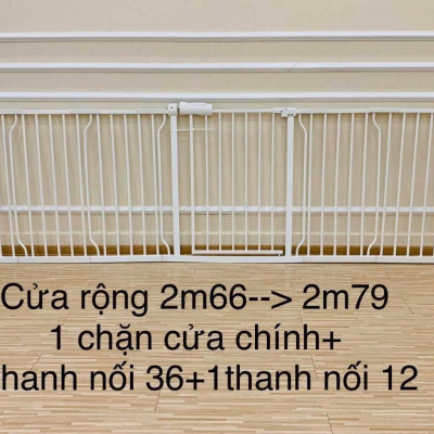 Thanh Nối 36cm Chắn Cửa Chặn Cầu Thang Umoo An Toàn Cho Bé