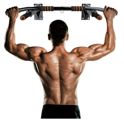 Xà đơn treo tường đa năng Wall Pull Up Bar P90X,Có Móc Treo Bao cát Với 6 Mút vằn Đỏ Đen đẹp mắt,Đấy Đủ Ốc Vít cho Các Bạn lặp đặt tại nhà