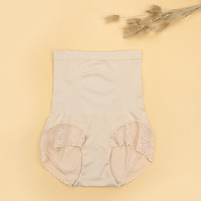 Quần Gel Bụng Định Hình Luperi LGEL1010 Có Thanh Chống cuộn cạp nịt bụng eo thon phối ren viền