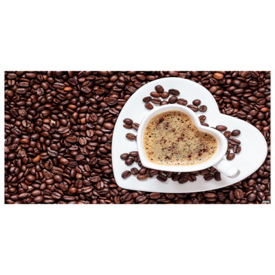 Tranh dán tường quán cà phê hiện đại GDT-50