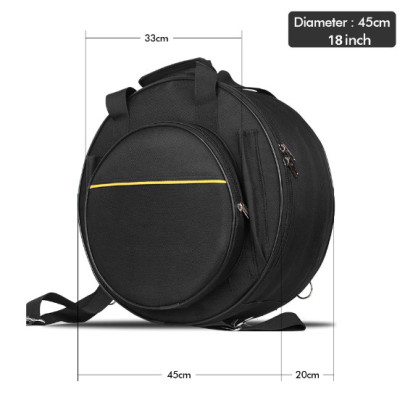 Túi đựng trống snare 14 INCH có dây đeo vai  - BAO ĐỰNG TRỐNG SNARE CAO CẤP 3 LỚP CHỐNG THẤM