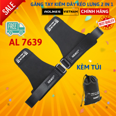 Găng Tay Tập GYM Hở Mu Bàn Tay Lifting Grips Aolikes Pro AL7639