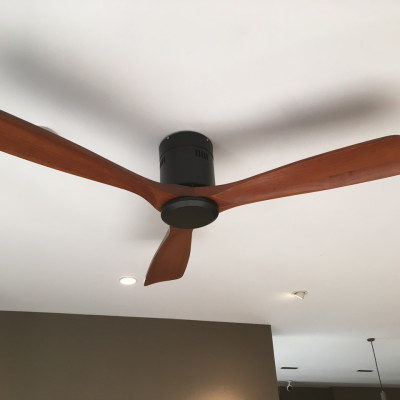 quạt trần trang trí loại I - cánh gỗ tự nhiên - sang trọng cho chung cư, phòng khách, khách sạn, quán cafe, sapa