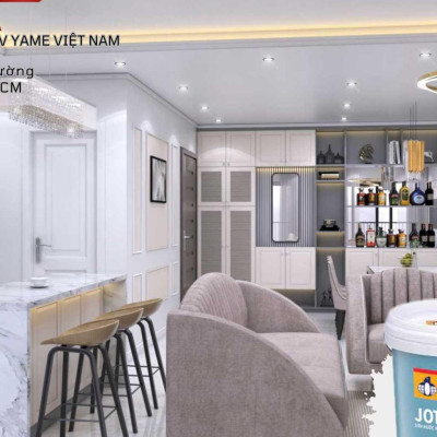 Sơn nước trong nhà JOTUN JOTAPLAST 17L bền màu, che phủ tốt (Sơn nội thất)