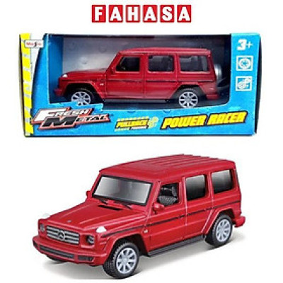 Đồ Chơi Mô Hình Xe Hơi Trớn Mercedes Benz G-Class 2018 - Maisto 18896/MT21001 - Màu Đỏ
