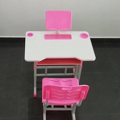 Bộ bàn ghế học sinh thông minh CTK10 Tundo có đèn giá để sách ngang 80 cm