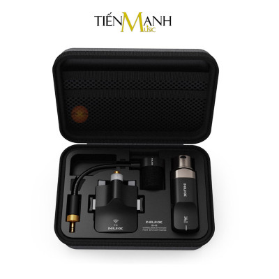 Mic Thu Phát Không Dây Cho Saxophone Nux B6 Wireless System 2.4GHz Micro Microphone B-6 Hàng Chính Hãng - Kèm Móng Gẩy DreamMaker