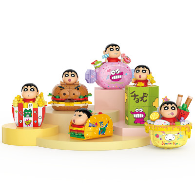 BALODY 21271 - Blind box mô hình Shin-chan lắp ráp (Lẻ 1 mẫu ngẫu nhiên)