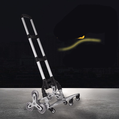 Xe Kéo Hàng Gấp Gọn 6 Bánh Leo Cầu Thang