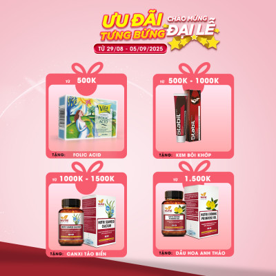 Bộ sản phẩm chăm sóc xương khớp: Viên xương khớp GO GLUCOSAMINE 1-A-DAY ; Canxi hữu cơ New Zealand Nutri Seaweed Calcium