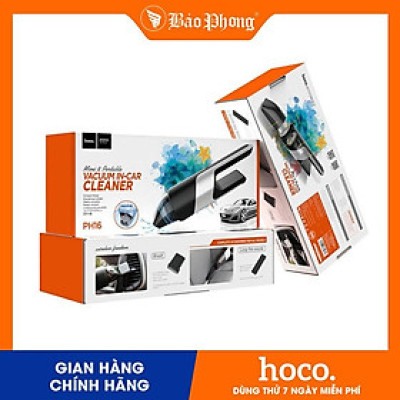Máy hút bụi HOCO PH16 cầm tay dung tích 120ml hàng chính hãng