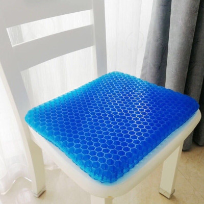 Đệm cao su 3D lót ghế ngồi thoáng khí phù hợp cho nhiều loại ghế - Đệm ngồi 3D dạng tổ ong co dãn đàn hồi cao 