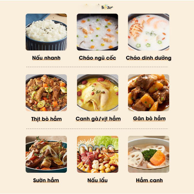 Nồi áp suất Bear SB-AS25L 2.5L (600W) - Hàng chính hãng