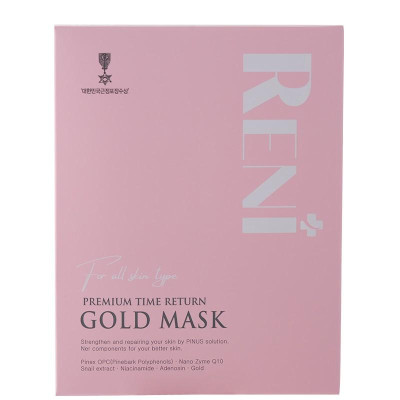 Mặt nạ tinh chất vàng cao cấp Reni Premium Time Return Gold Mask
