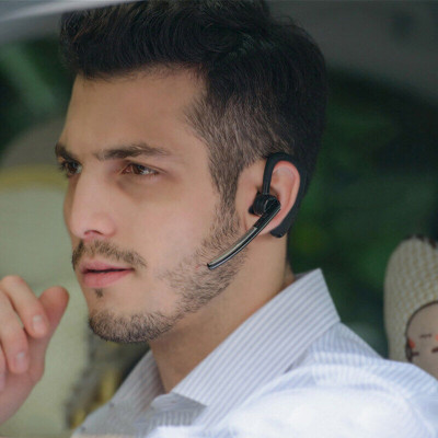 Tai Nghe V8 Tai Nghe Âm Thanh Nổi Hifi Bluetooth Tai Nghe Mic Rảnh Tay Không Dây Có Nút Tai Nghe Móc Tai Giảm Tiếng Ồn - Hàng nhập khẩu