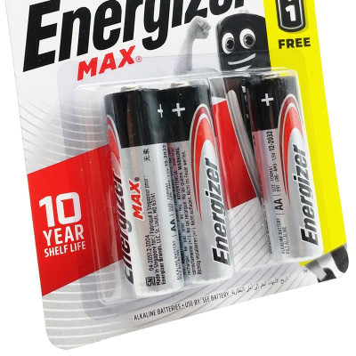 Vỉ 3 Viên Pin AA Max - Energizer E91 BP2+1