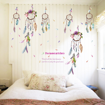Decal dán tường Dreamcatcher Amy DKN78 - 2 bộ (105 x 200 cm)