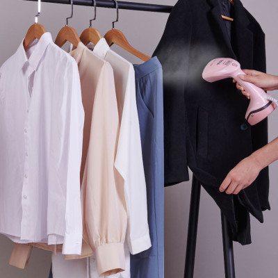 Bàn là, bàn ủi hơi nước cầm tay MINH HOUSE-TCLTRH19, Công suất 1000W, dung tích 300ml, - Hàng chính hãng