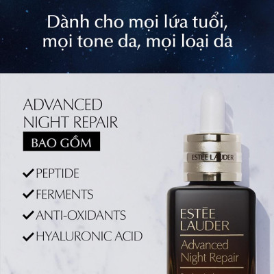 [MUA 1 TẶNG 1] Tinh chất phục hồi chống lão hóa Estee Lauder Advanced Night Repair Synchronized Multi-Recovery 50ml - Tặng Kem dưỡng mắt phục hồi da ban đêm - Eye Cream 15ml