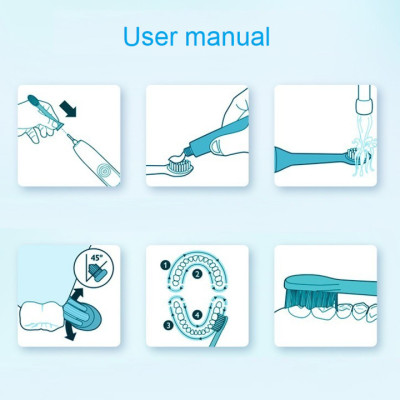 Bàn chải đánh răng điện thương hiệu cao cấp Philips Sonicare HX2431 - 30.000 lần rung mỗi phút - HÀNG NHẬP KHẨU