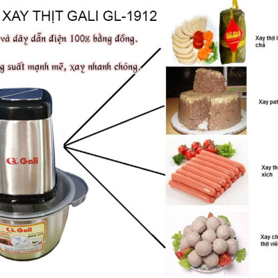 Máy xay thịt Gali GL-1912 -  Hàng chính hãng