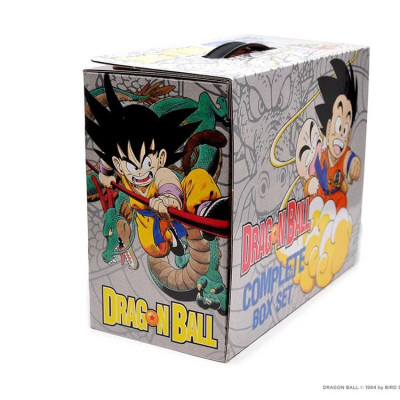 Sách - Dragon Ball Complete Box Set - Vols. 1-16 with premium by Akira Toriyama (UK edition, paperback)