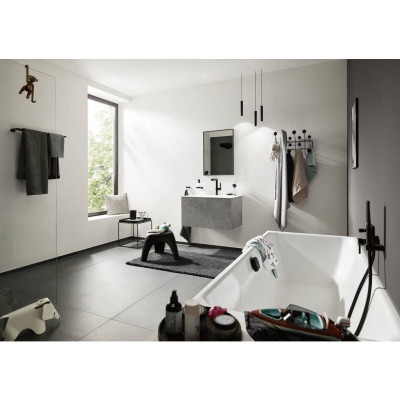 Thanh treo khăn đôi hansgrohe AddStoris 41743
