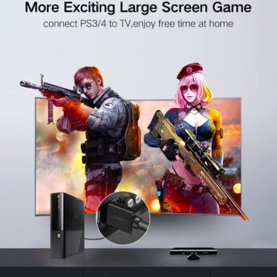 Ugreen UG10112HD104TK 20M màu Đen Cáp tín hiệu HDMI chuẩn 1.4 hỗ trợ phân giải 4K * 2K - HÀNG CHÍNH HÃNG