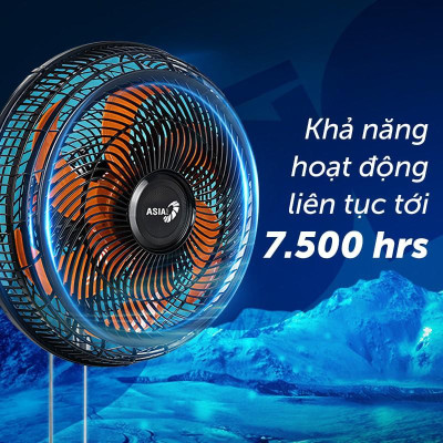 (ASIA) Quạt treo Asia TURBO 6 cánh 80w - bán công nghiệp - Hàng chính hãng