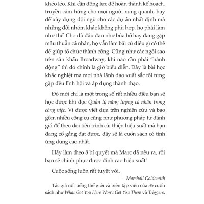 Quản Lý Năng Lượng Cá Nhân Trong Công Việc