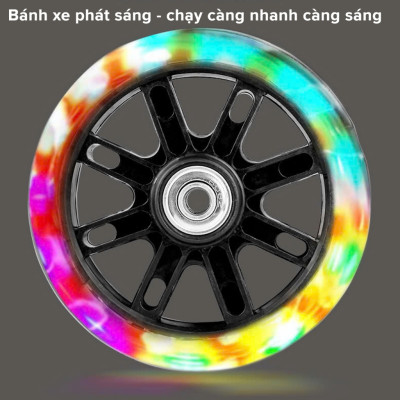 Bánh Phụ Xe Đạp Trẻ Em Phát Sáng Cân Bằng Chắc Chắn Dành Cho Các Bánh Xe Size 12 14 16 18 20inch Chính Hãng dododios