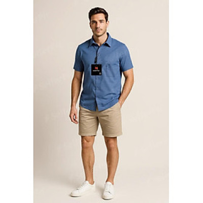 Áo sơ mi ngắn tay Khatoco