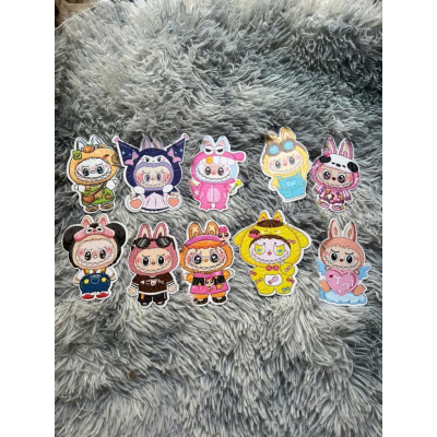 Set 100 & Set 50 Bao Lì Xì Chibi Labubu Tết Hottrend Ất Tị 2025 - Phản Quang - giao mẫu ngẫu nhiên