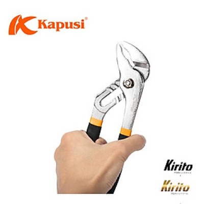 Kìm mỏ quạ cao cấp Kapusi kích cỡ 10 12 inch chất liệu thép CR-V, kìm mỏ quạ vặn đai ốc đa năng