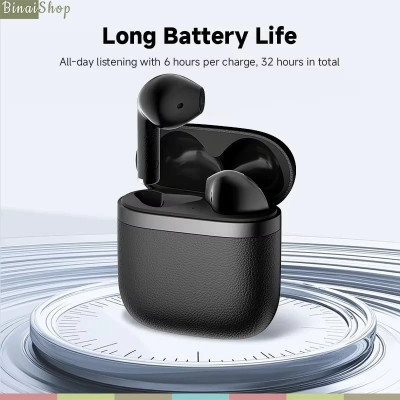 Edifier W200T - Tai Nghe TWS Không Dây Bluetooth 5.4 Kết Nối Đa Điểm, Chống Nước IP54, Thời Gian Sử Dụng 29 Giờ - Hàng chính hãng