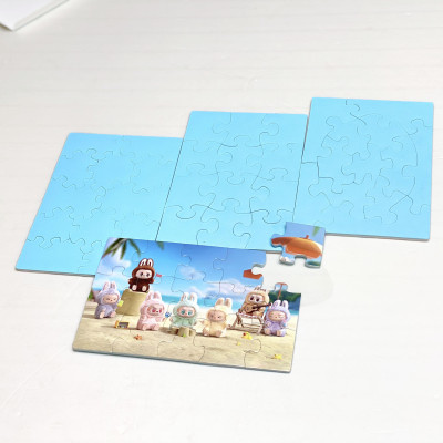 Xếp hình xốp A6 (4 in1) 12 mảnh - LABUBU