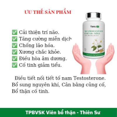 TPBVSK Viên Bổ thận - Thiên Sư