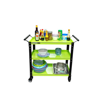 Xe đẩy thức ăn 3 tầng thép sơn tĩnh điện Stronger Tool