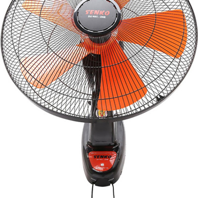 Quạt treo Senko TC1880 Đen cam - Hàng Chính Hãng