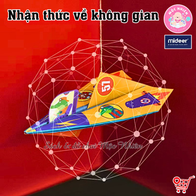 Giấy gấp Origami Thủ Công Hình Các Con Vật và Máy Bay cho bé - Mideer Origami Planes and Animals