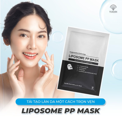 Combo 10 miếng Mặt Nạ YUEJIN Liposome PP Mask (mẫu mới có hộp) hạn 2027 Tái Tạo Đa Tầng Làn Da Nuôi Dưỡng Tế Bào, Phục Hồi Nhanh, Cấp Ẩm