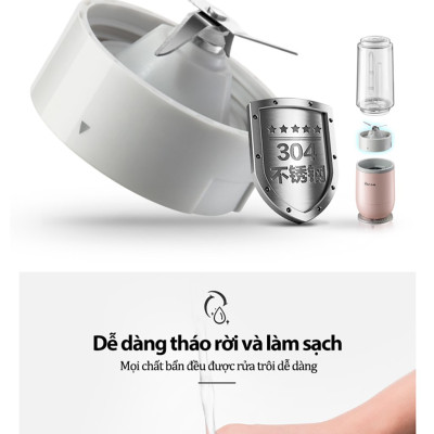 Máy xay sinh tố cầm tay Bear LLJ-D04B1 Hàng chính hãng