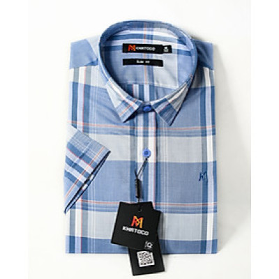 Áo sơ mi tay ngắn Khatoco